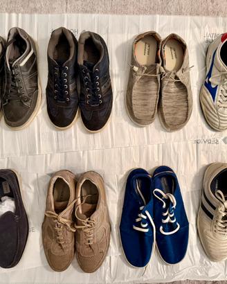 Lotto 8 scarpe Uomo 43 - Timberland Mizuno e altre