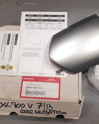 protezione serbatoio alluminium look Honda XL700 T
