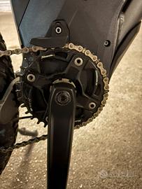 Bicicletta elettrica mountain bike MTB.