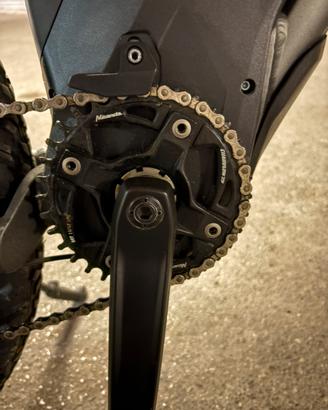 Bicicletta elettrica mountain bike MTB.
