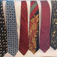 15 Cravatte sartoriali 100% seta 