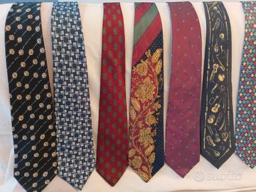 15 Cravatte sartoriali 100% seta 