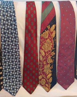 15 Cravatte sartoriali 100% seta 