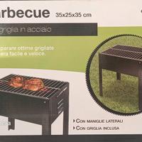 Barbecue a carbonella da campeggio