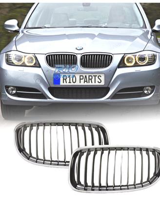 GRIGLIE BMW E90 08-12 CROMATO NERO