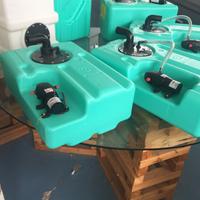 Doccia portatile 39L con pompa integrata 12v