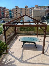 Gazebo in legno 