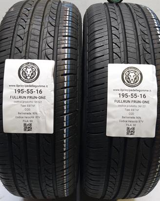 2 GOMME 195 55 16 FULLRUN A56122