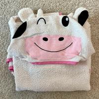 Accappatoio poncho bimba 3/4 anni