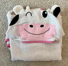 Accappatoio poncho bimba 3/4 anni
