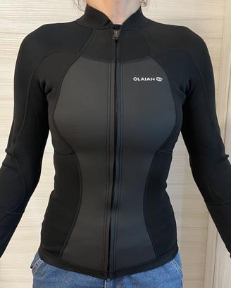 Giacca muta donna Olaian surf,canottaggio,tavola