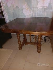 Tavolo pranzo Enrico II 1880-90