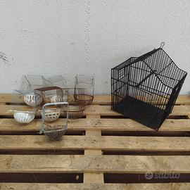 129a gabbiette per uccelli