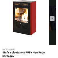 Stufa in bioetanolo nuova