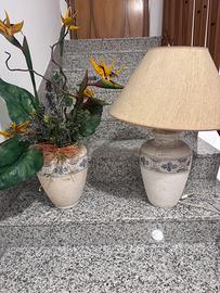 Lampada più vaso