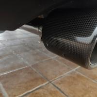 Scarico carbon 