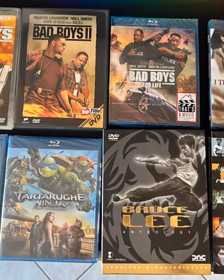 Lotto 11 film DVD e Blu-Ray (sigillati)