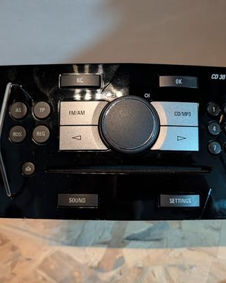 Autoradio Originale Opel CD 30 MP3 - Piano Black 