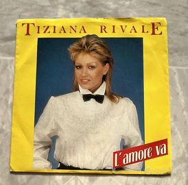 tiziana rivale l’amore va 45 giri vinile lp musica