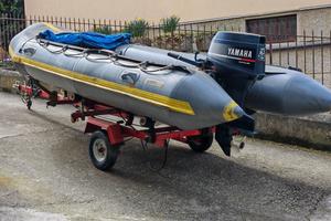 Gommone Zodiac motore Yamaha e carrello Ellebi