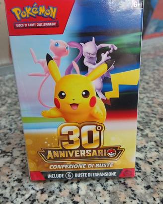 30th anniversario pokemon carte