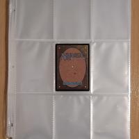 50 pagine trasparenti 3x3 per MTG Pokemon