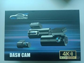 Dashcam D600pro 4K inclusa microsd 64gb