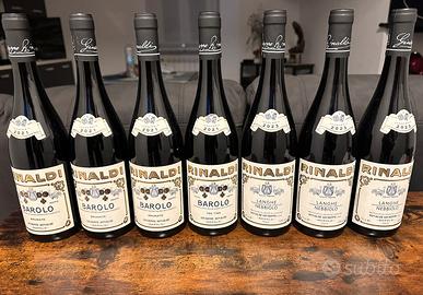 Vino Barolo Tre Tine, Brunate , Nebbiolo Rinaldi