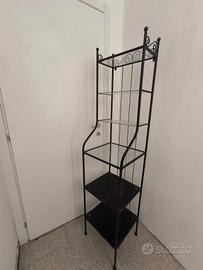 scaffale ferro battuto