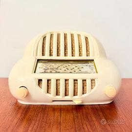 RADIO ART DECO SONORA SONORETTE 50 BIANCA VINTAGE