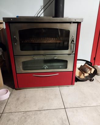 stufa a legna , cucina economica 