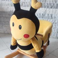 Cavallo a dondolo ape per bambini