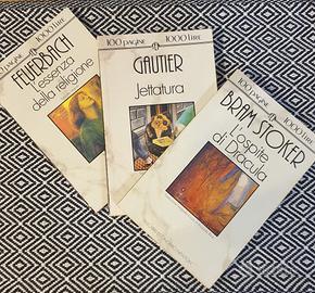 Tris libri tascabili - Feuerbach-Gautier-Stoker