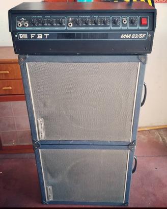 FBT Testata  + 2 Casse Passive Davoli 