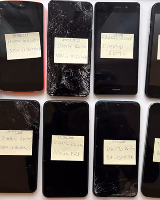 Lotto cellulari Android smartphone iPhone Huawei S