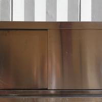 PENSILE ARMADIATO IN ACCIAIO INOX cm 110x40x65h