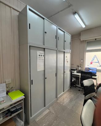 🔐 ARMADIO BLINDATO IN METALLO – 280 cm – 4 MODULI