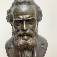 Scultura in bronzo Giosuè Carducci