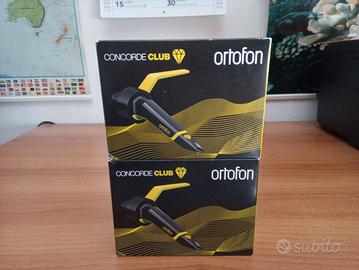 Ortofon Concorde Club MKII coppia in box nuove