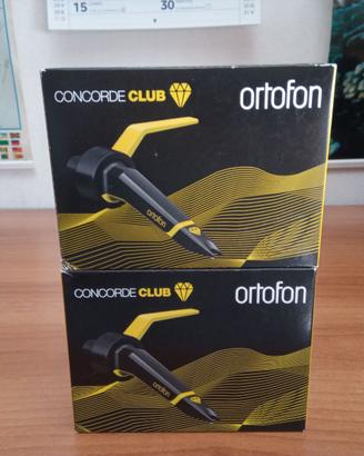 Ortofon Concorde Club MKII coppia in box nuove