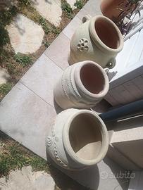 18 vasi in terracotta da giardino – varie misure e