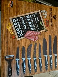 Set 9 Coltelli Professionali Blaumann