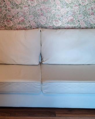 DIVANO LETTO 3 POSTI ECOPELLE