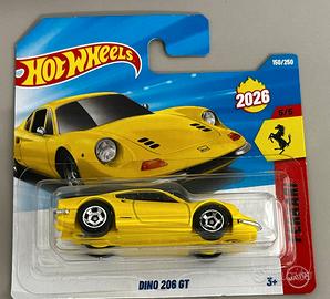HOT WHEELS FERRARI DINO GIALLA. SIGILLATA NUOVA