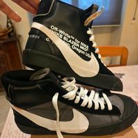 Nike Blazer Mid Off-White grim reaper Black 4355