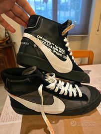 Nike Blazer Mid Off-White grim reaper Black 4355
