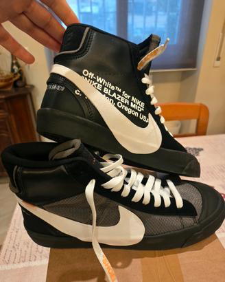 Nike Blazer Mid Off-White grim reaper Black 4355