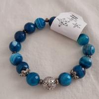 Bracciale Agata striata