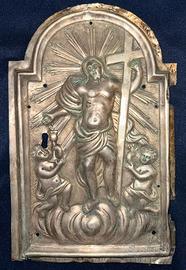 sportello tabernacolo in argento