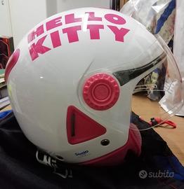 Casco moto per bambina